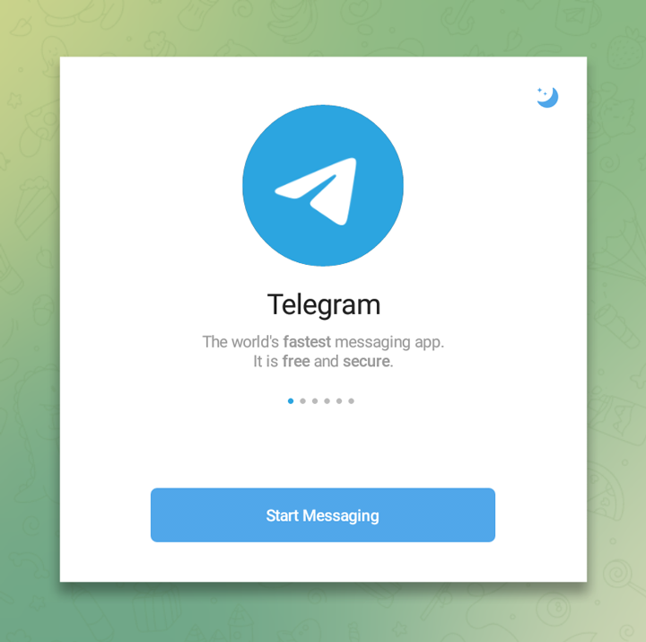 how to create telegram account with email id