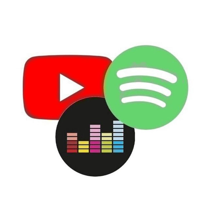 YouTube Deezer Spotify