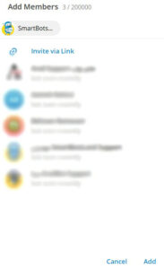 add member in telegram group