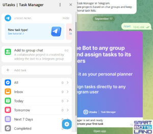 telegram web app task manager