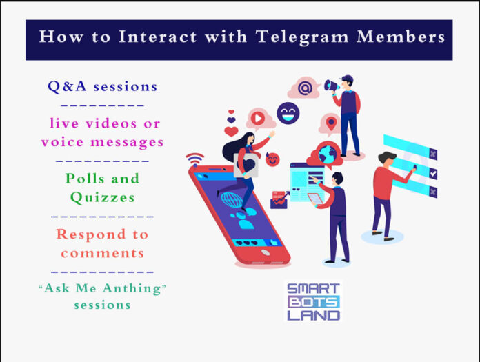 How to interact with Telegram subscribers