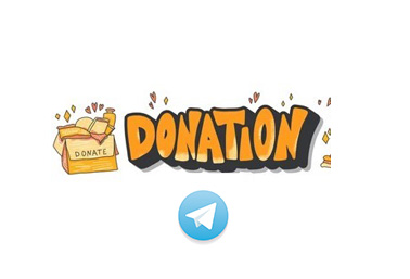 donation on telegram