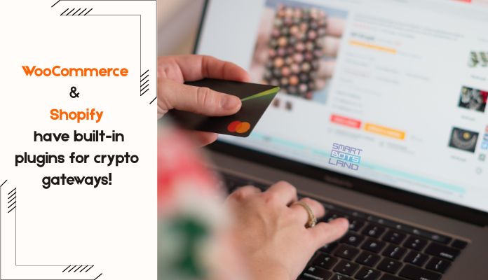 woocommerce and shopify support crypto gateways