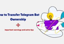How to Transfer Telegram Bot Ownership (Pics + Tips) How to Transfer Telegram Bot Ownership