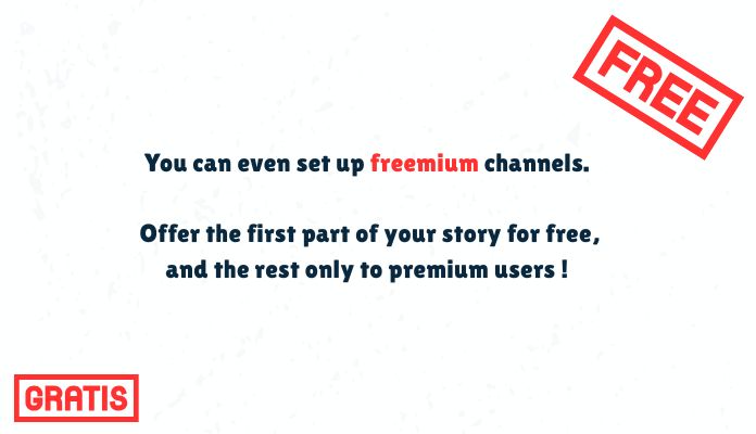 freemium channel telegram
