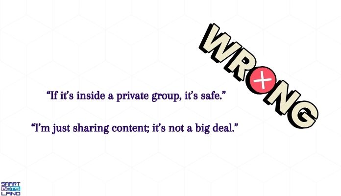 wrong beliefs about illegal content on Telegram