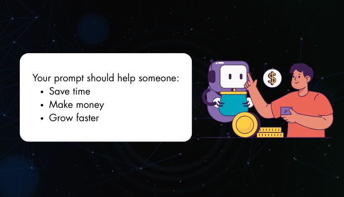 the ai prompts should save time and money