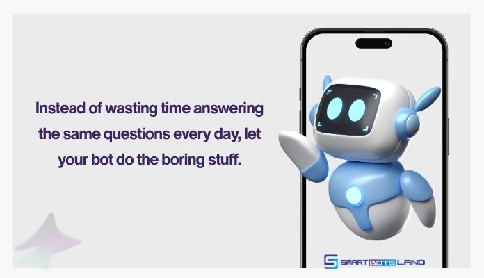 telegram bots do the repetative tasks