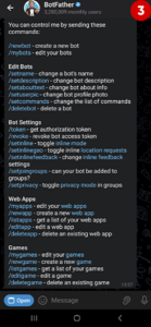BotFather-Commands