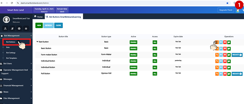 Admin-Panel-Default-Button