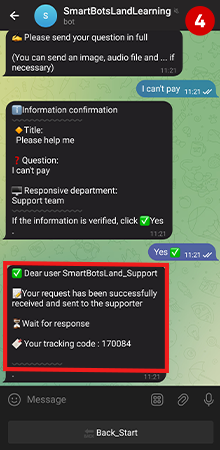 Report-ofsend-ticket-Button-in-telegram-buttons