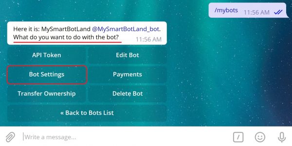 Group help bot telegram как настроить