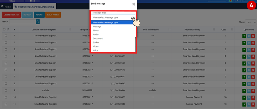 SendMessageSmartBotsLand-form-button