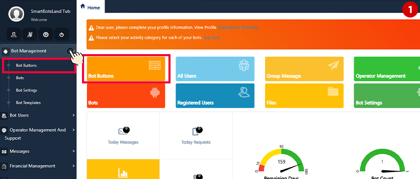 BotButtonsInAdminPanel