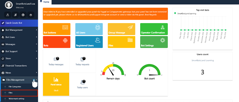 upload-file-through-the-panel