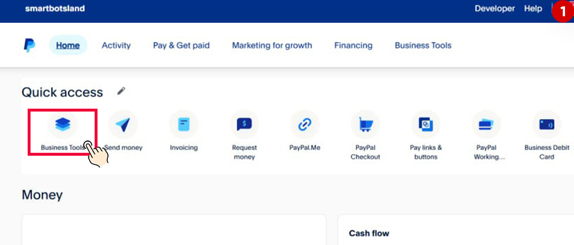 Home-Page-of-PayPal