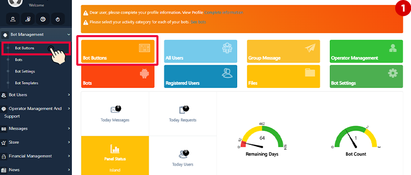 Select-Bot-Buttons-From-Bot-Management