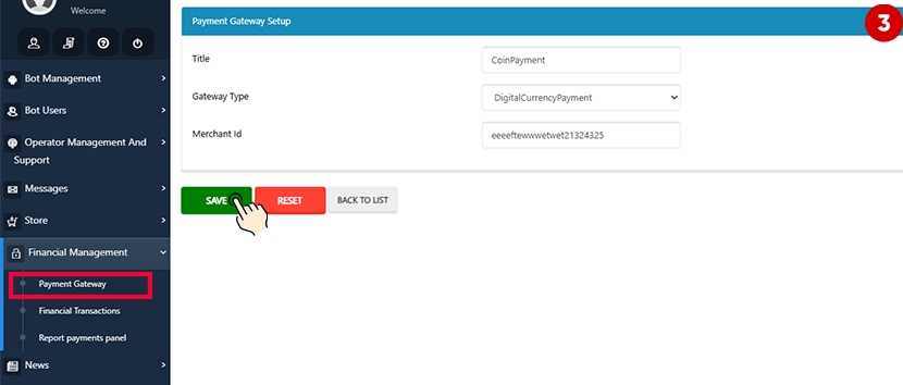 Set-CoinPayment-Gateway
